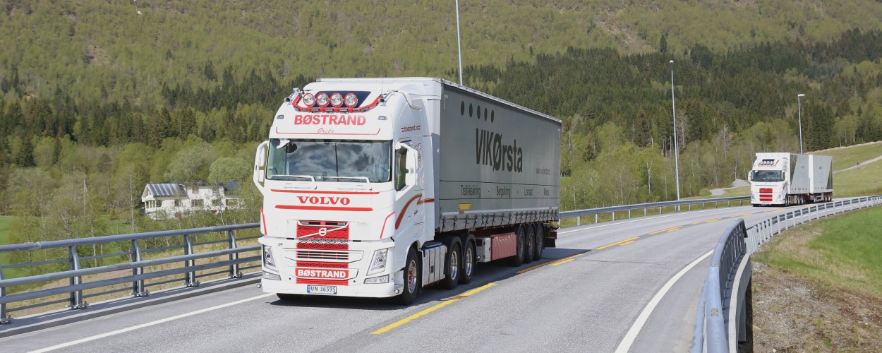 Starten på langtransporten